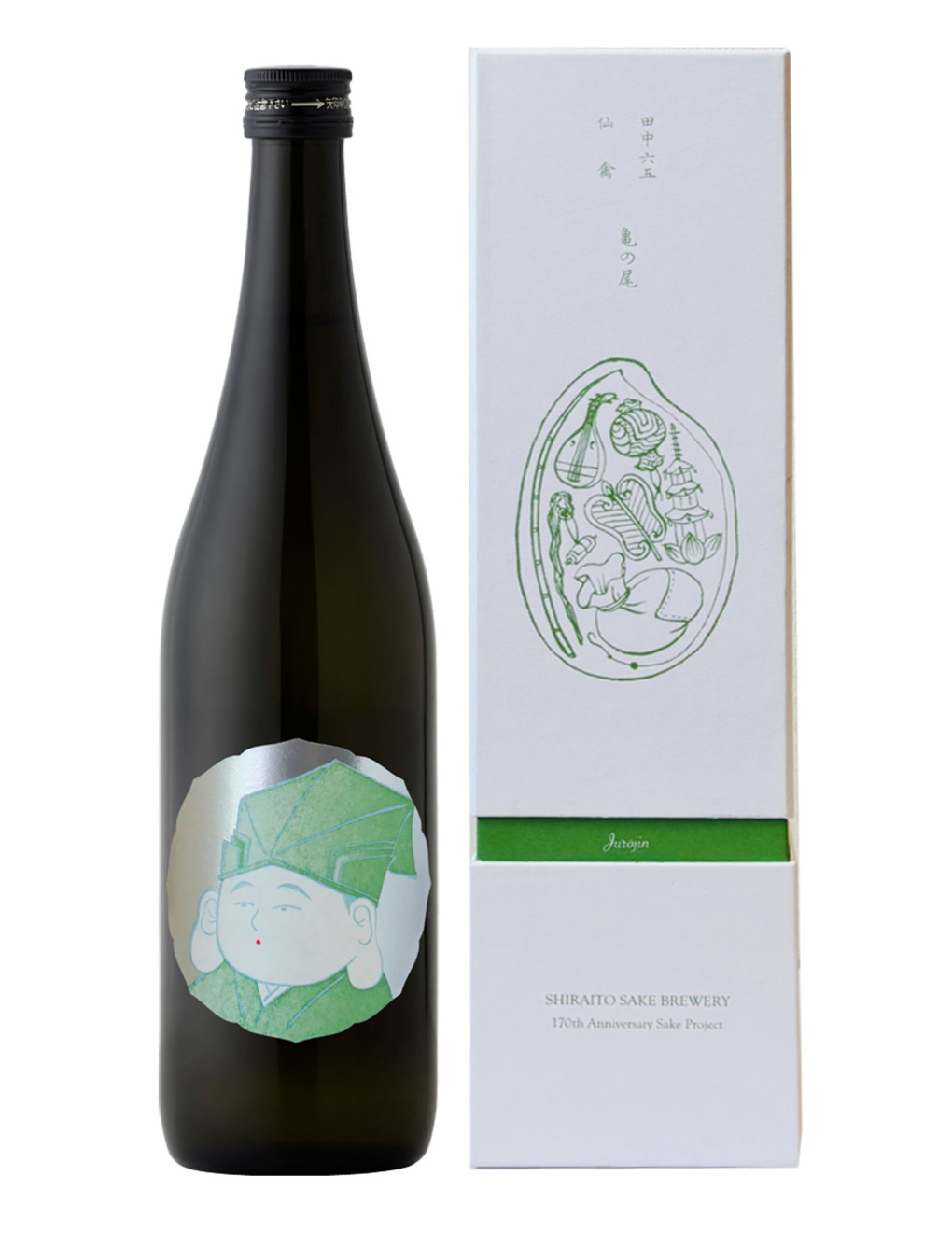 Kurisake-久利酒藏:: 產品介紹:: 白糸170週年紀念酒仙禽壽老人| 白糸